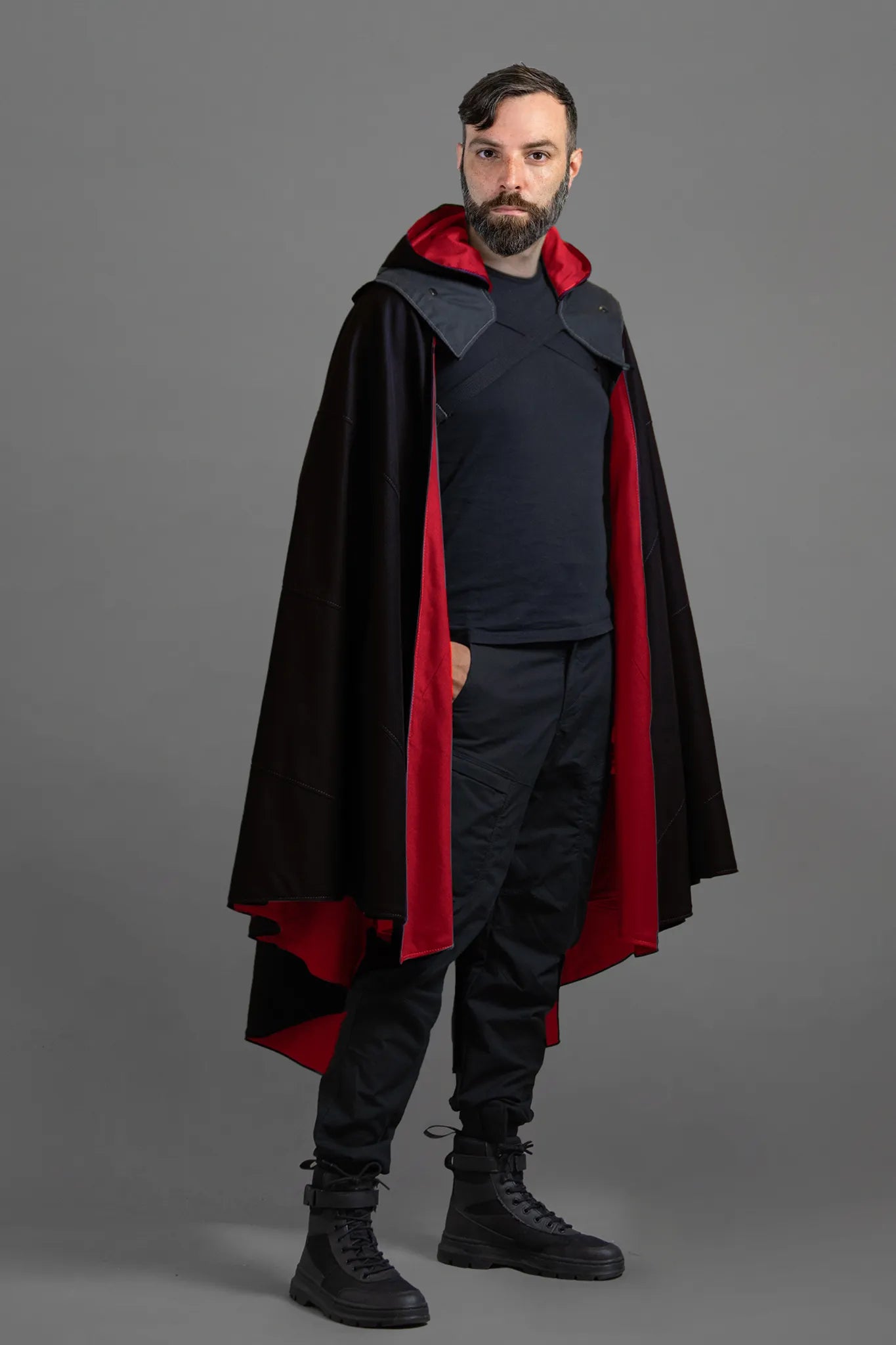 Doom Cloak - Dark Garnet