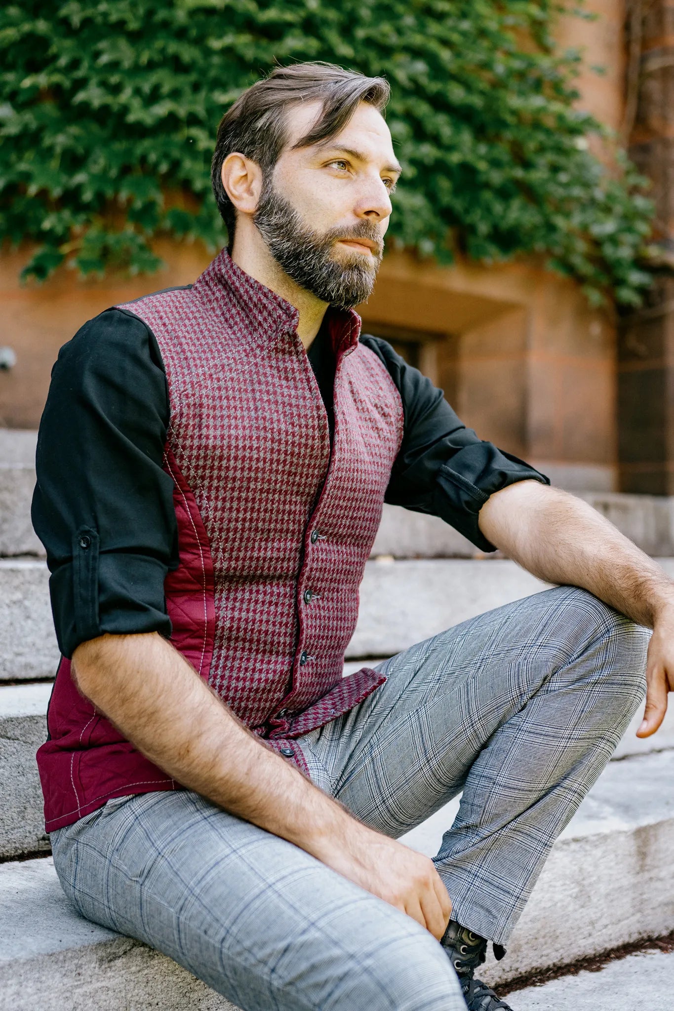 Dorian Vest - Bordeaux [Mens]