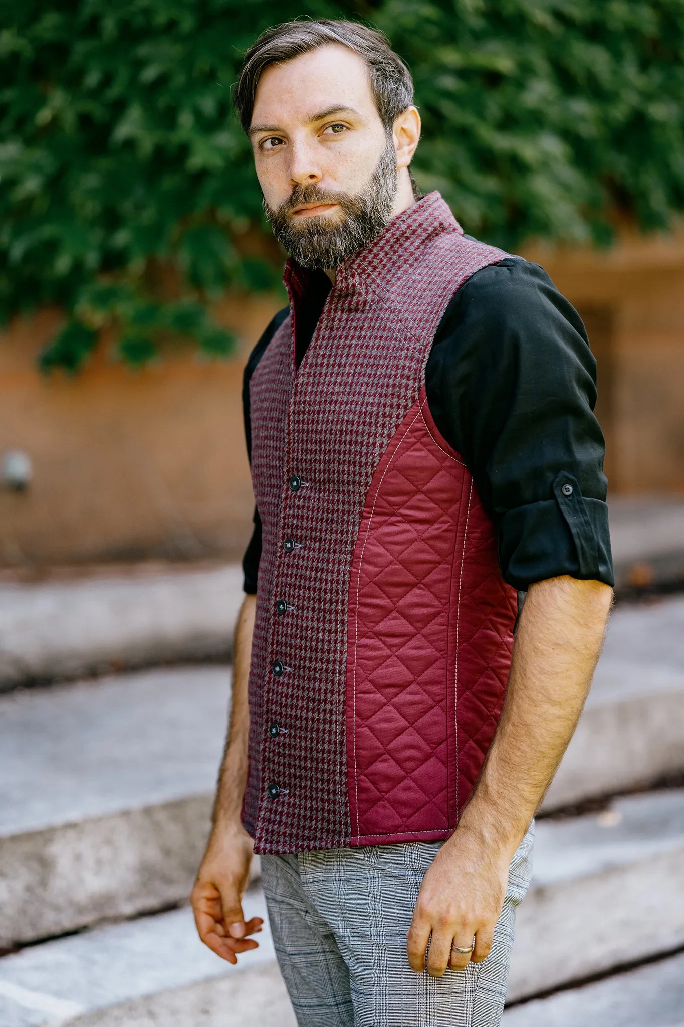 Dorian Vest - Bordeaux [Mens]