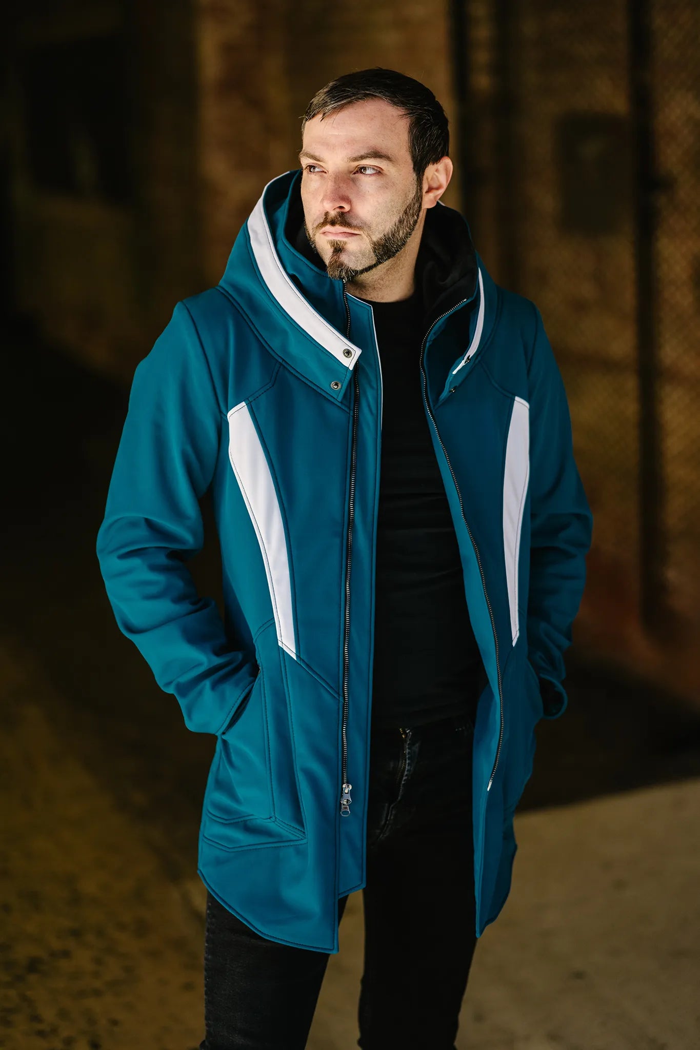 Garrus Parka  - Turian Blue [Mens]