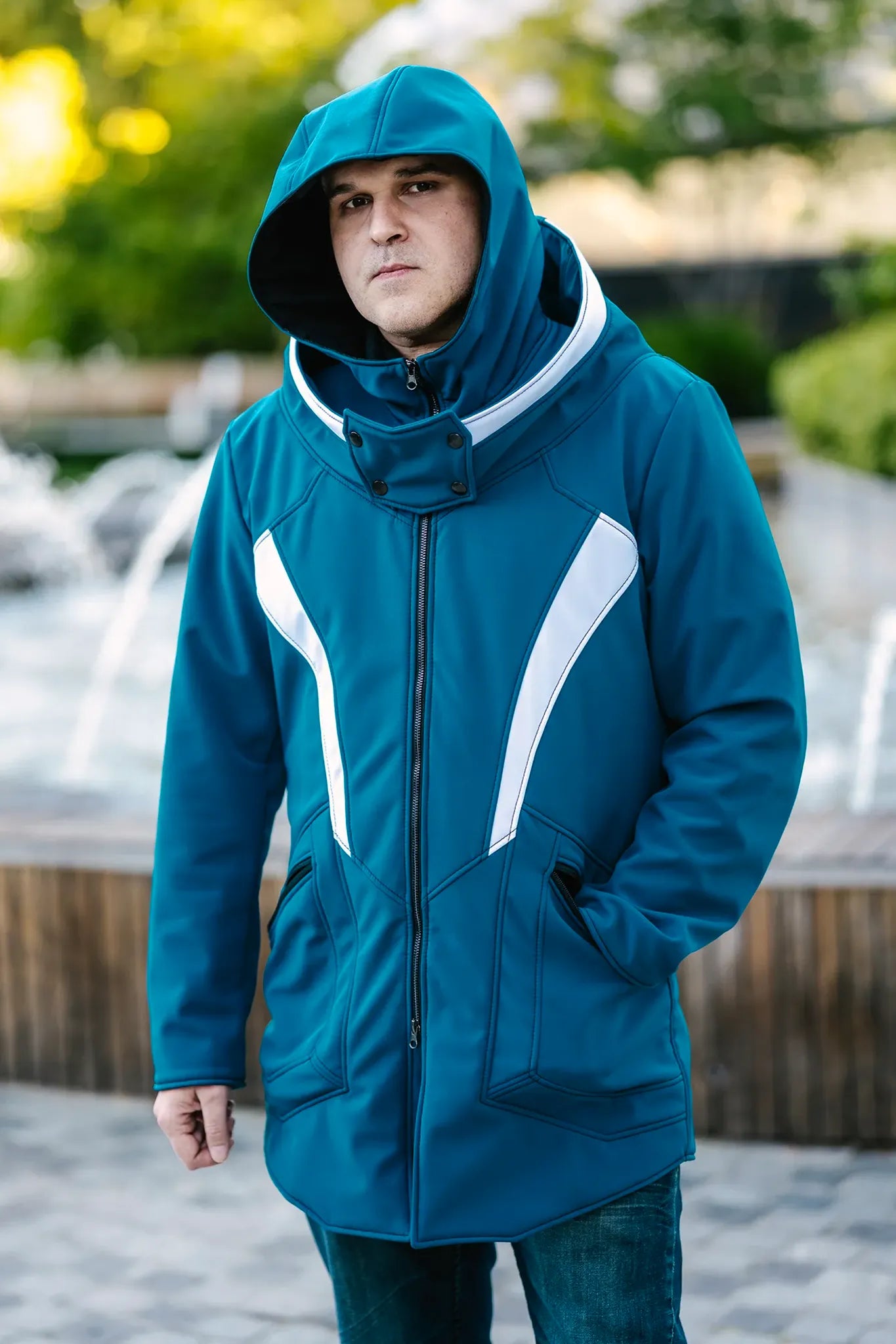 Garrus Parka  - Turian Blue [Mens]