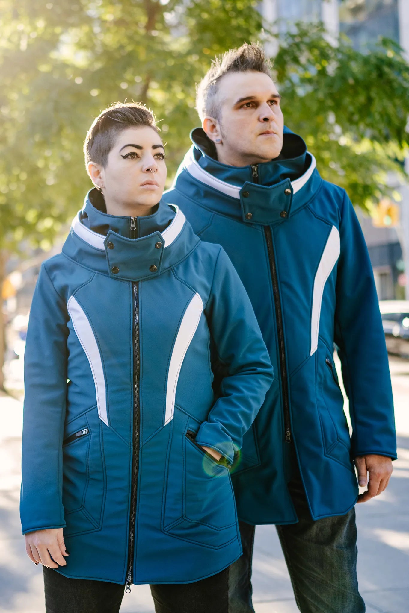 Garrus Parka  - Turian Blue [Mens]