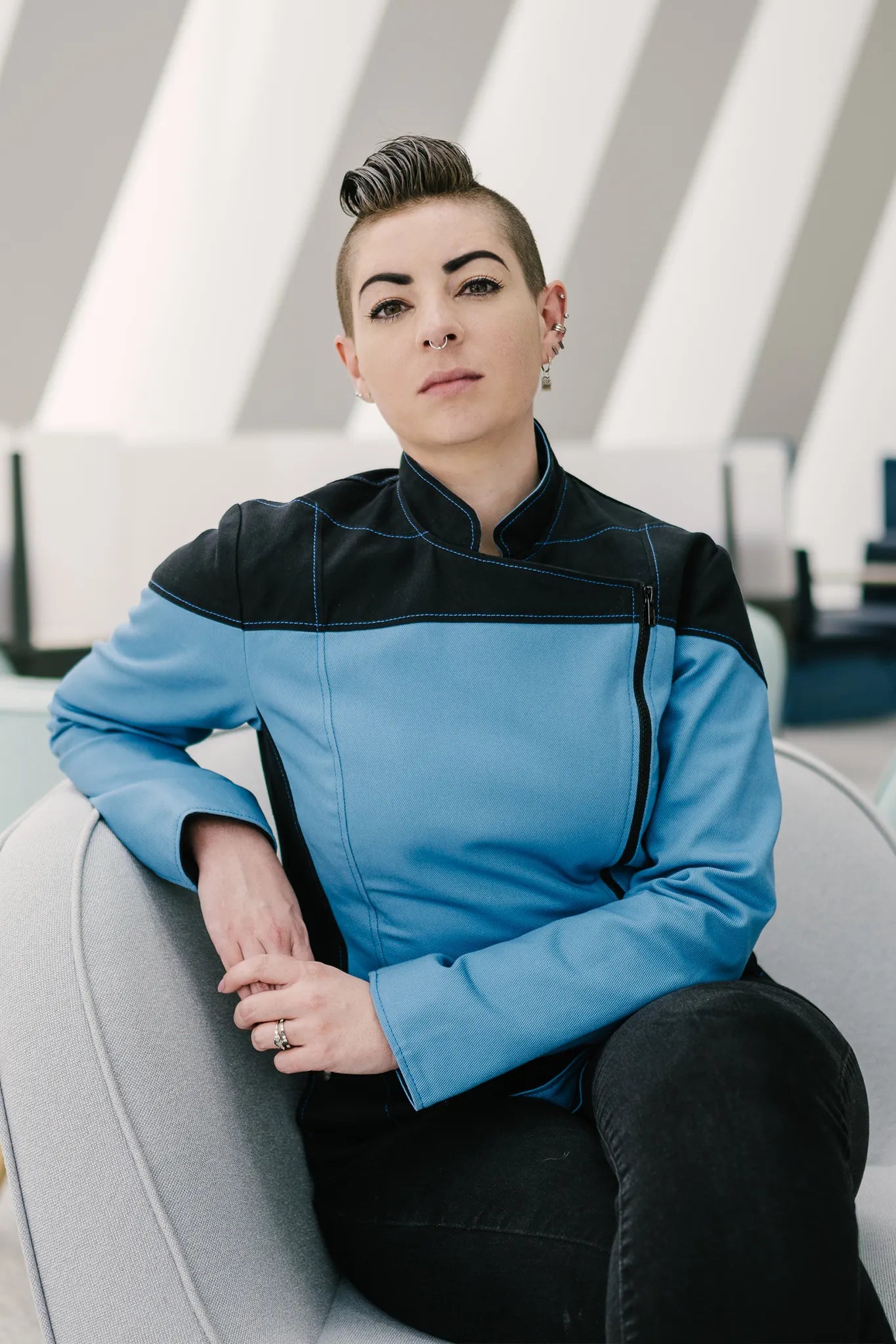 Starfleet 2364 - Sciences Blue [Womens]
