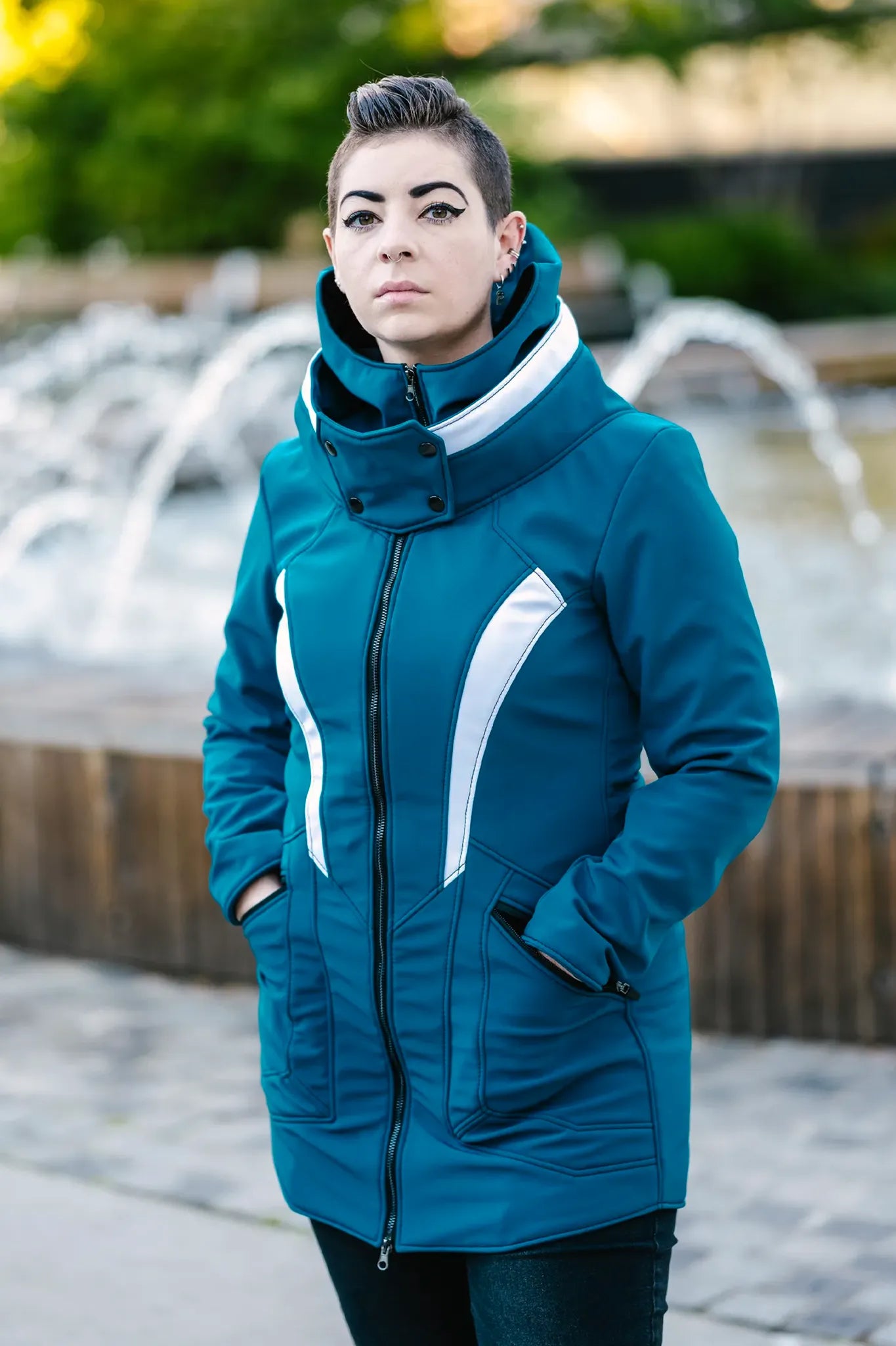 Garrus Parka - Turian Blue [Womens]